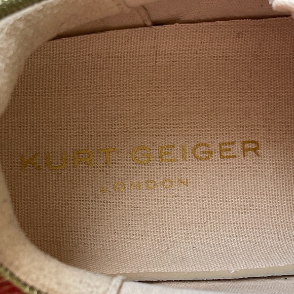 Kurt Geiger London LANE EYE  White SNEAKER NWT Size 40.5W - Picture 14 of 15